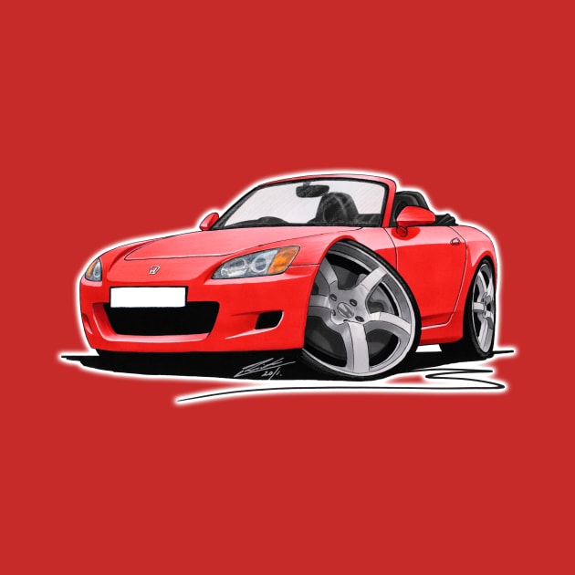 Honda S2000 Red by y30man5