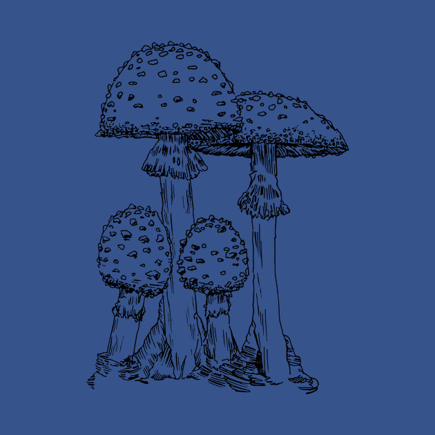 Goblincore Dark Academia Mushroom - Goblincore - T-Shirt