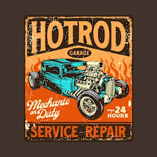 Hotrod Garage T-Shirt