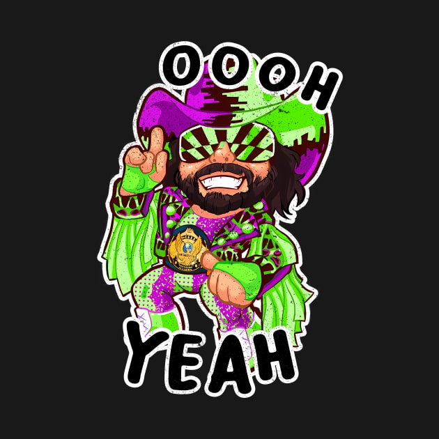 Wrestling Randy Savage by TerraceTees