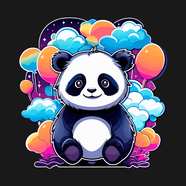 Panda Illustration by FluffigerSchuh