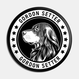 Gordon Setter Fan Gift Pin