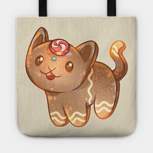 Kitty Gingerbread Cookie Tote