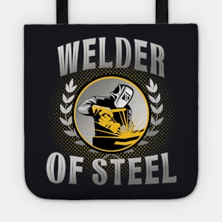 Welder of Steel Welding Worker Tote