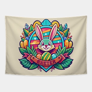 Happy Funky Easter Tapestry