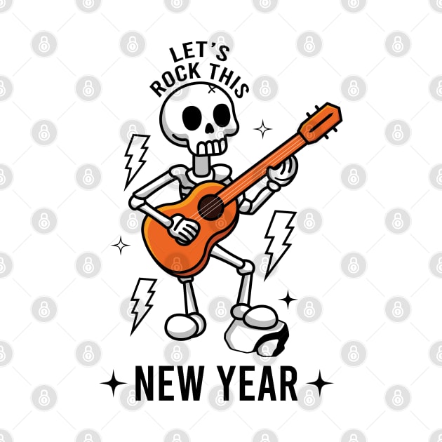 Let's Rock This New Year by VecTikSam