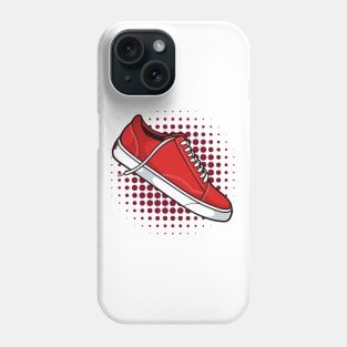 Red White Skate Sneaker Phone Case