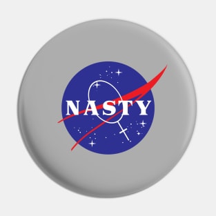 NASAty Woman Pin