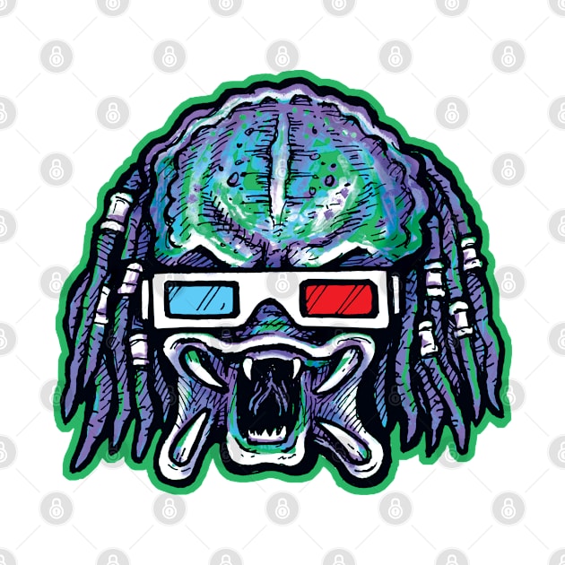 Predator 3D by BradAlbright