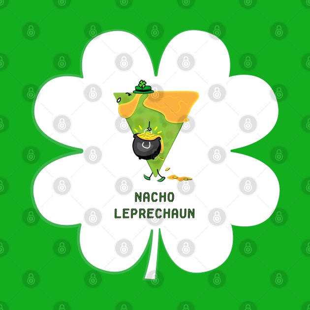 Nacho Leprechaun Green Tortilla Man by Sanford Studio