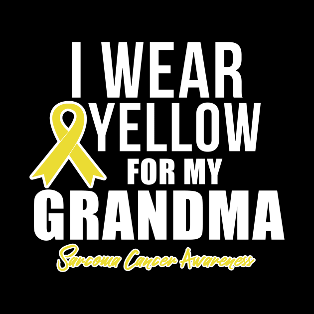 Sarcoma Cancer Shirt for Grandma Sarcoma Awareness Products by ChristianCrecenzio