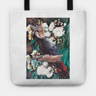 Black Cockatoo on Marri Tree Tote