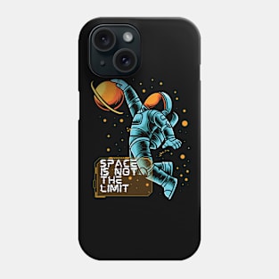 Space is not the limit Phone Case