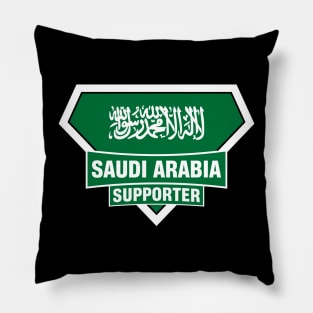 Saudi Arabia Super Flag Supporter Pillow