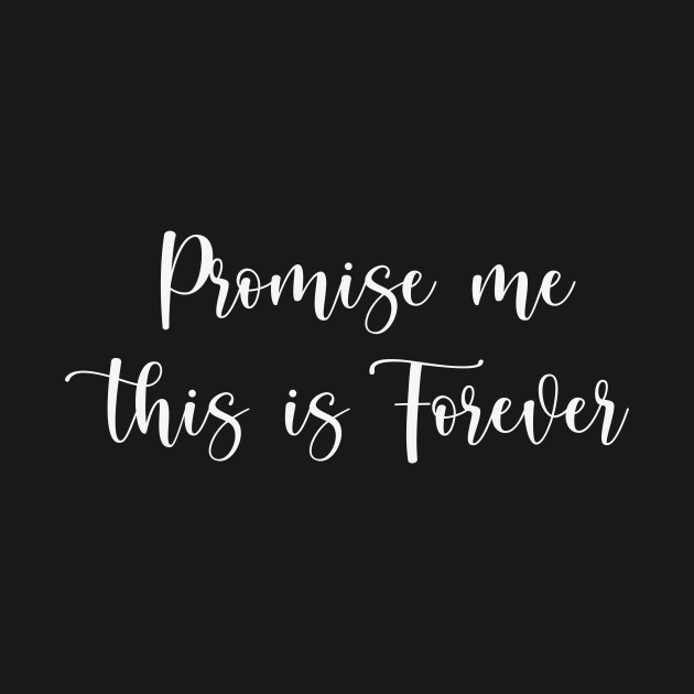 promise me no promises