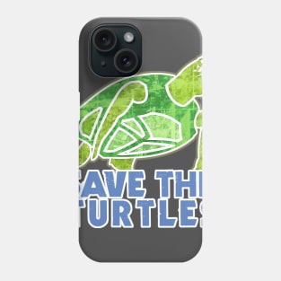 Save the Turtles Phone Case