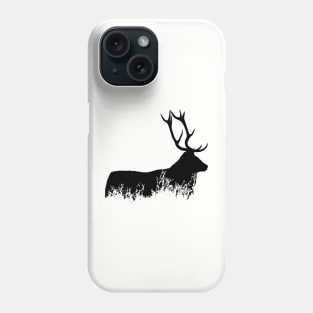 Stag Silhouette art Phone Case