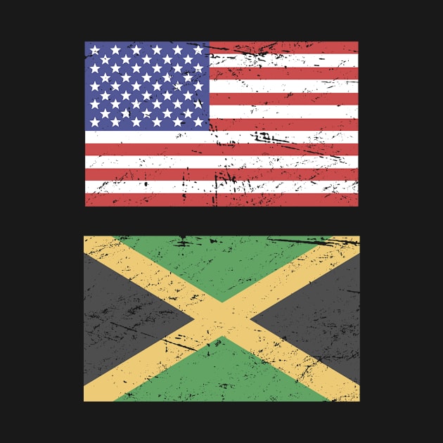 United States Flag & Jamaica Flag by Wizardmode