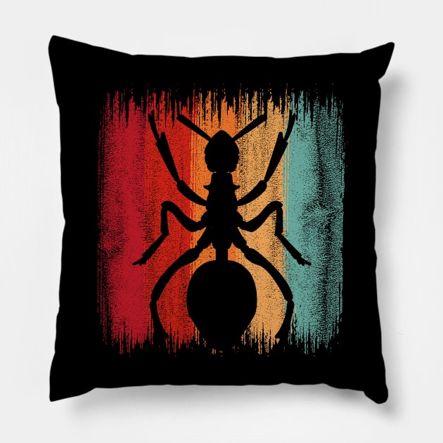 Ant Keeper Vintage Ant Pillow by shirtsyoulike