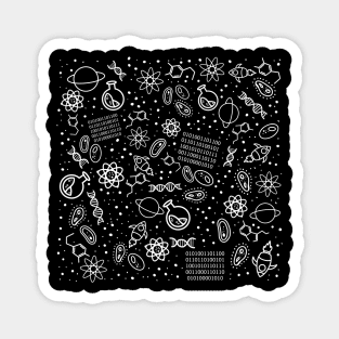 Science pattern Magnet