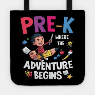 Pre K Where The Adventure Begins Back To School Gift Tote