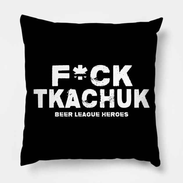 F*ck Tkachuk Pillow by Greatest Hockey Merch