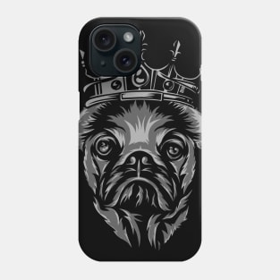 Pug King - Cute Animal Pet Dog Phone Case