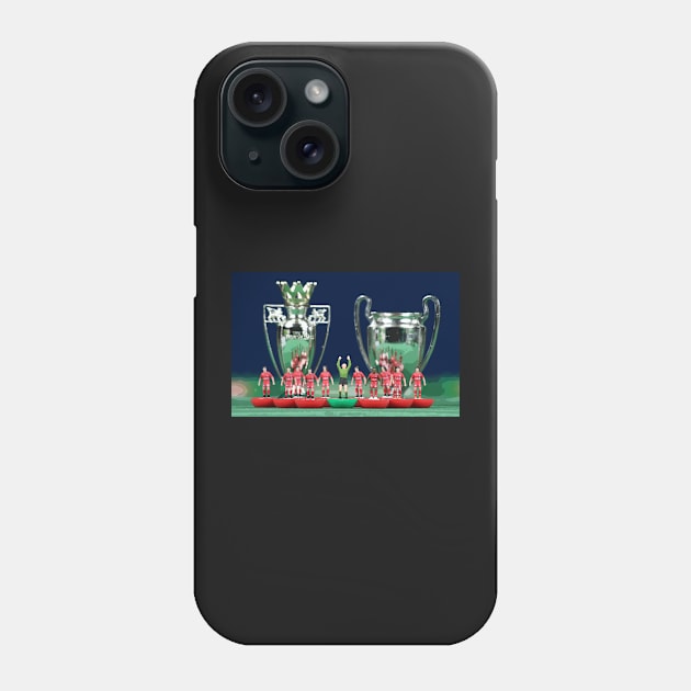 Liverpool subbuteo champions Phone Case by vancey73