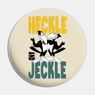 Heckle and Jeckle - Old Cartoon Pin