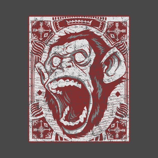 Angry Chimp by LostHose