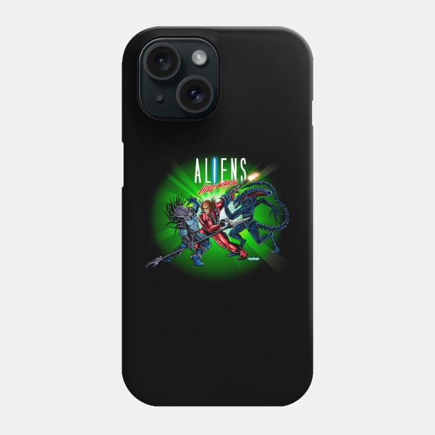 Alien vs predator Hive wars Phone Case by Ale_jediknigth