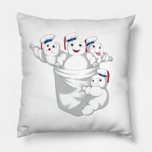 Marshmallow guy army Pillow