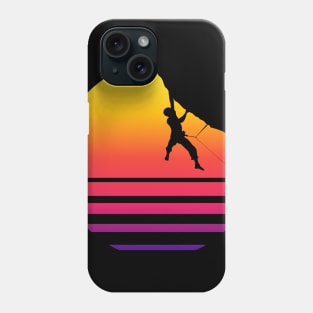 Climbing Sunset Shirt Phone Case