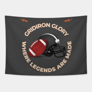 Gridiron Glory Tapestry