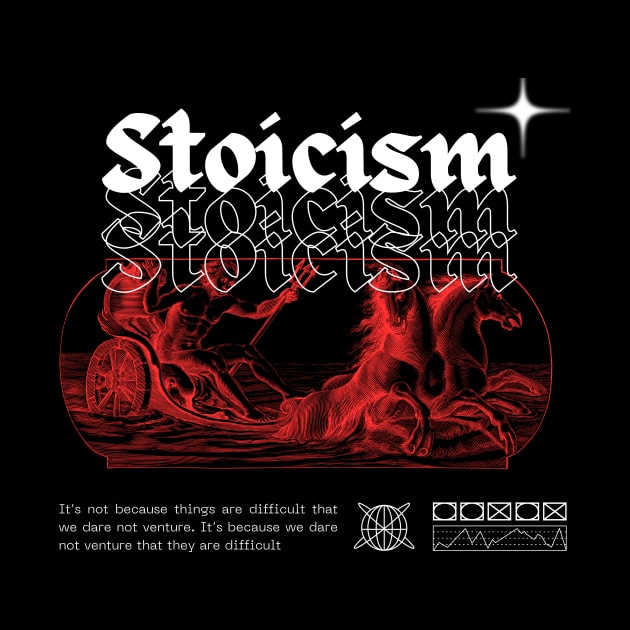 Aesthetic Stoicism Shirt by Epictetus