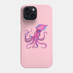 Kraken Octopus Purple Design Phone Case