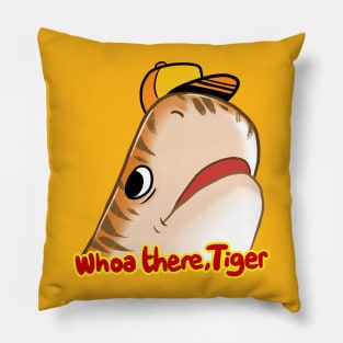 Sharks With Hats - Tiger Shark Pillow