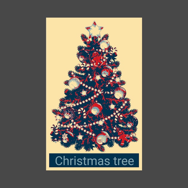 Christmas tree by Mustafata996