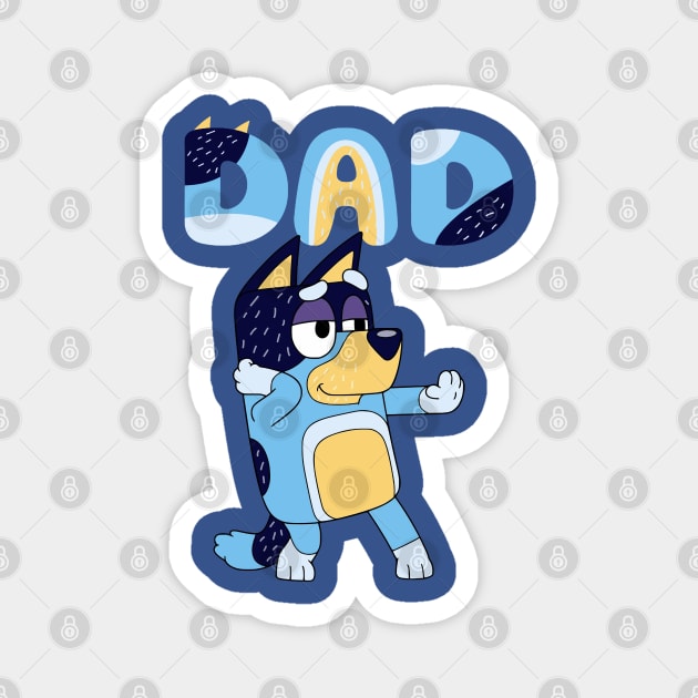 DAD NAME COOL Magnet by andiporen