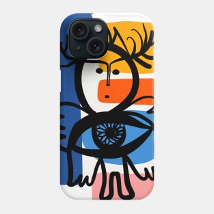 Bird Man Eye of Wisdom Phone Case