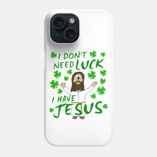 St. Patrick's Day 2022 Jesus Christian Church Humor Phone Case