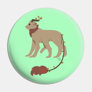 Six-Legged Lion Pin