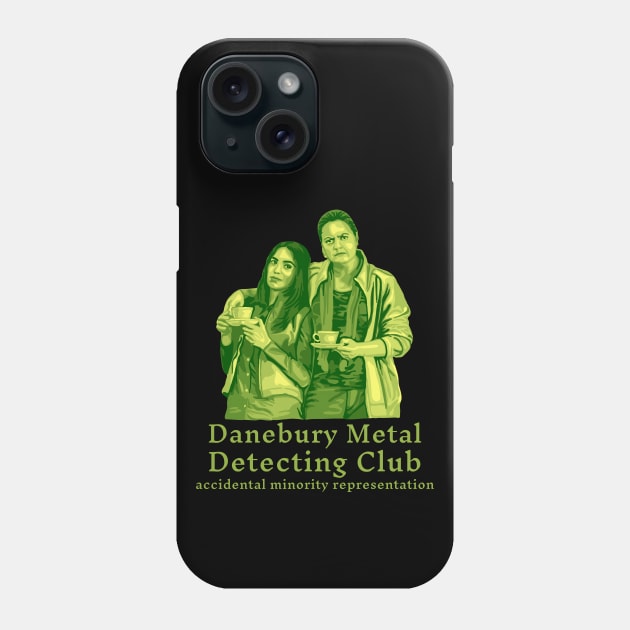 Danebury Metal Detecting Club Represent Phone Case by Slightly Unhinged