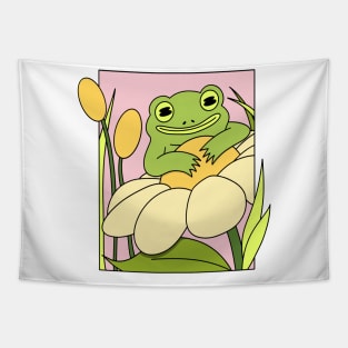 LOVER OF FROGS TOADS Tapestry