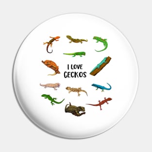 I love geckos Pin