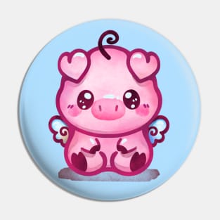 winged pig Pin