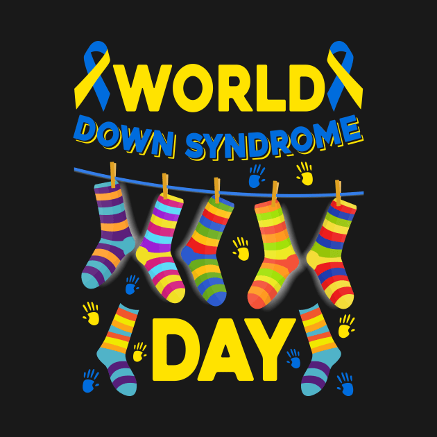 Cool Socks World Down Syndrome Awareness by nadinecarolin71415