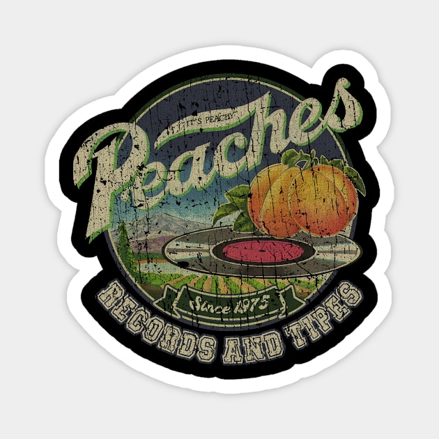 RETRO STYLE - Peaches Records 70s Magnet by MZ212