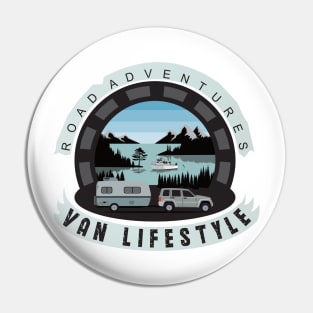 Van Lifestyle Adventures Pin