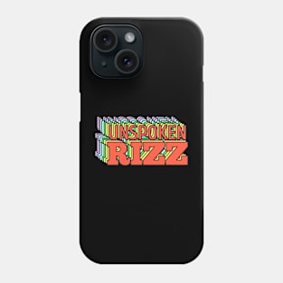 Unspoken Rizz Pastel Phone Case